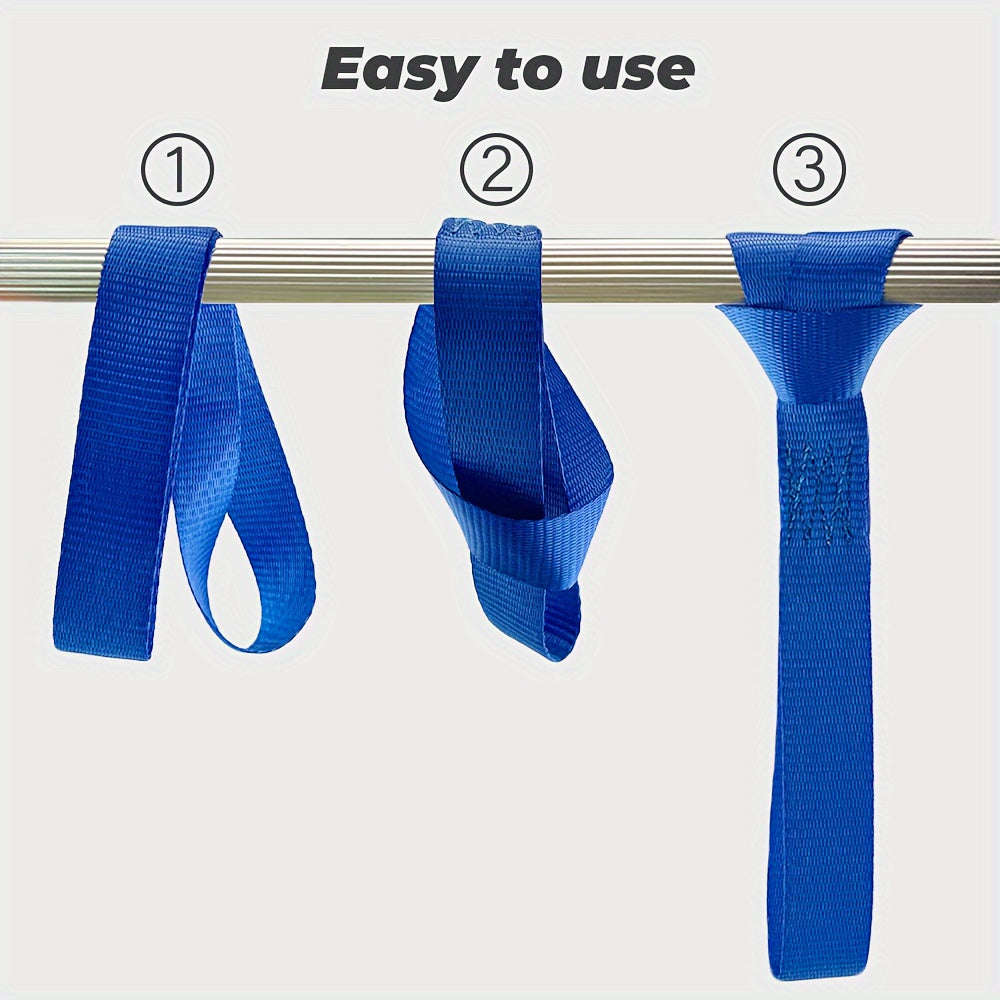 4pc Soft Loop Tie Down Straps for Motorcycle Scooter Dirt Bike Garden Equipment