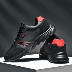 Men's Casual Low Top Sneakers Anti Slip Lace Up Shoes