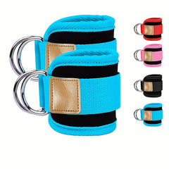 1pc Ankle Straps For Cable Machine D Ring Ankle Cuffs Adjustable