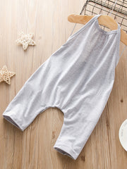 Baby Girls Casual Halter Rompers Jumpsuits for Beach Vacation