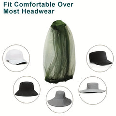 Outdoor Fishing Anti Mosquito Mesh Headgear