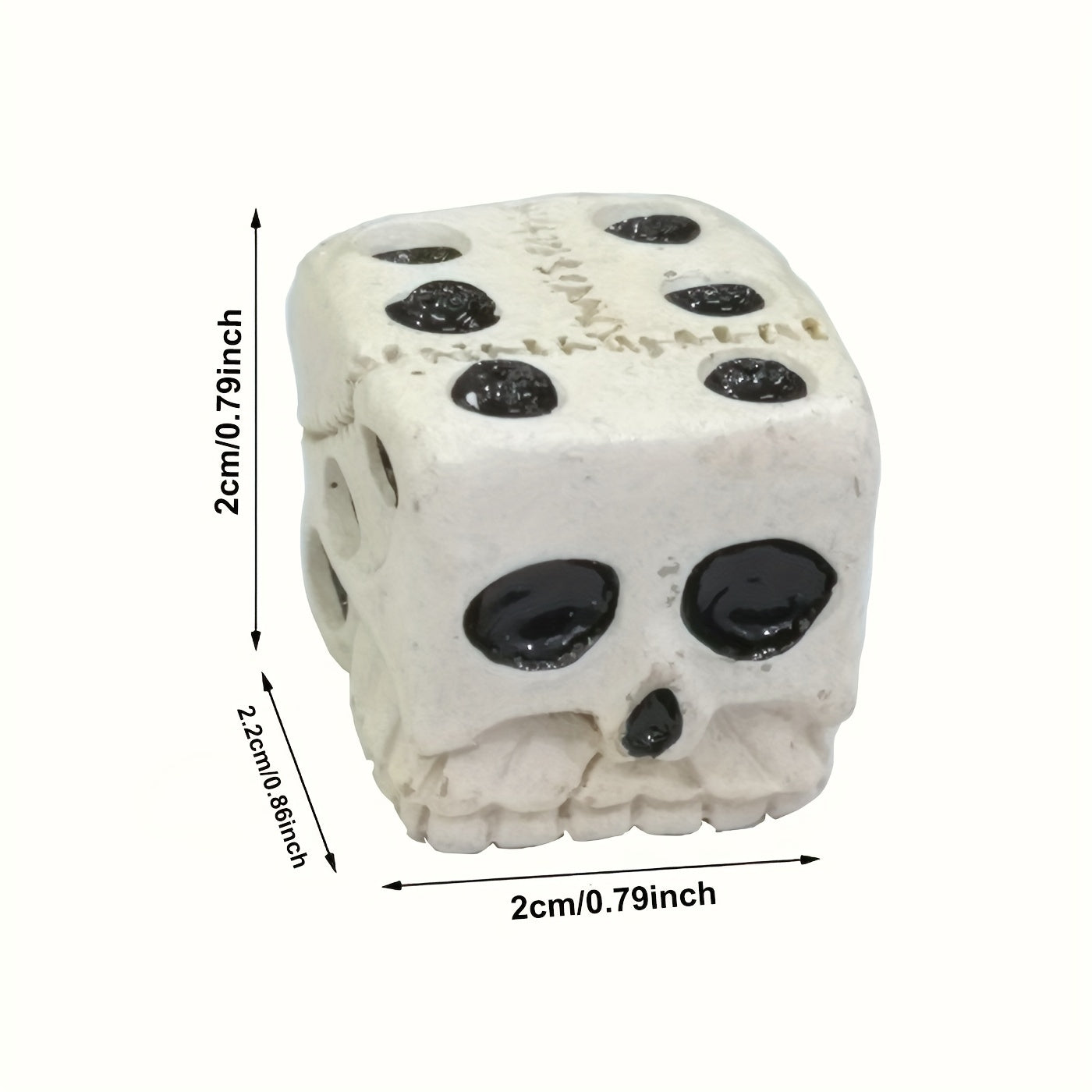 Skull Dice Board Game Toy for Halloween Cosplay Parties