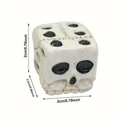 Skull Dice Board Game Toy for Halloween Cosplay Parties