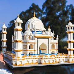 4530Pcs MOC City Mini Bricks Taj Mahal Architecture Micro Model Building Blocks