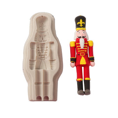 Silicone Christmas Guard Fondant Cake Chocolate Molds DIY Fondant Tools