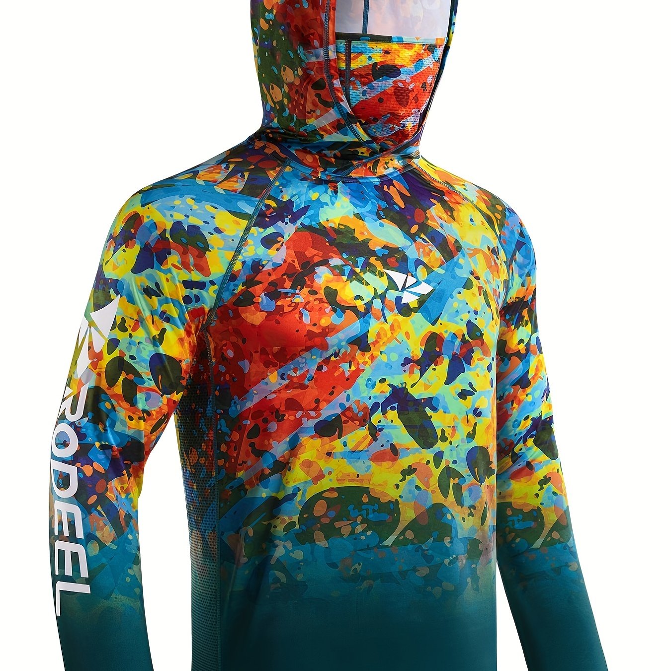 Rodeel Men's Fishing Shirt UPF 50 Sun Protection