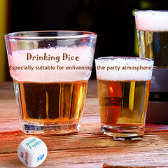 Drinking Dice Game Set for Party, Halloween, Family and Friends Gathering