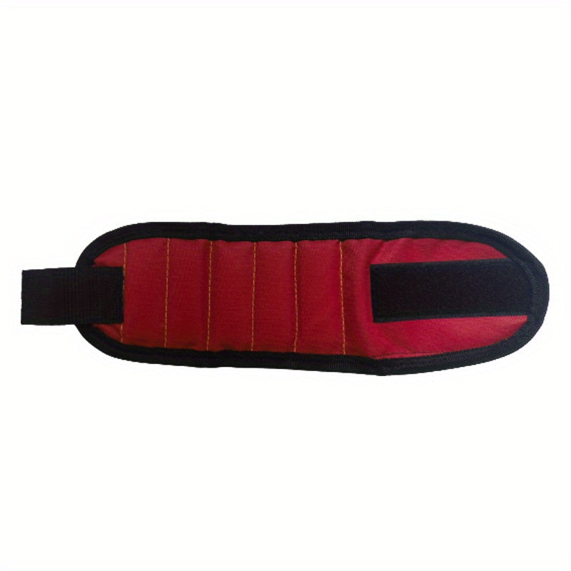 Magnetic Wristband for Handymen Holds Screws & Tools