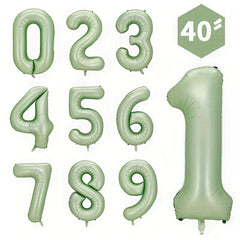 40 Inch Olive Green Aluminum Foil Balloon for Kids Birthday Party
