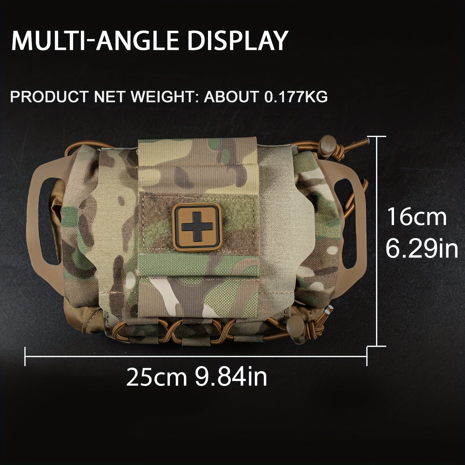 Molle Medical EMT Pouch IFAK First Aid Trauma Kit Bag