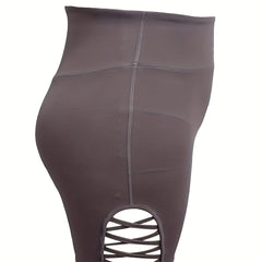 Women's Sports Shorts Wide Band Waist Skinny Shorts
