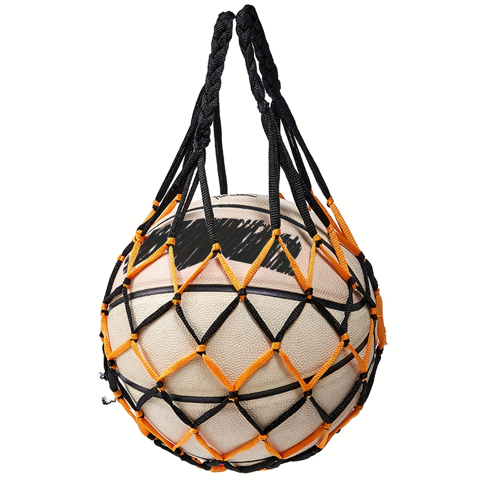 Nylon Mesh Ball Bag Football Basketball Net Durable Ball Storage