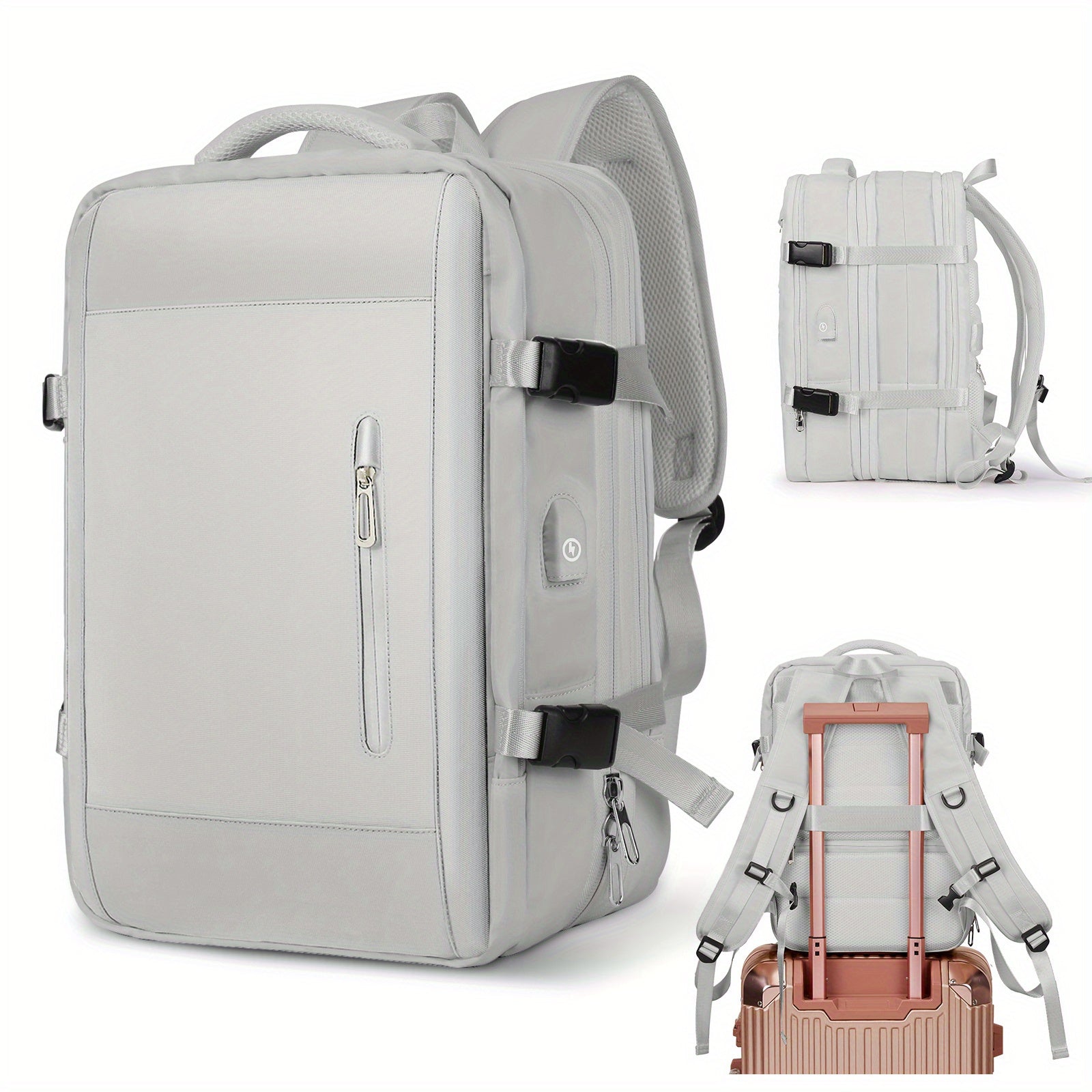 Minimalist Business Travel Storage Backpack Large Expansion