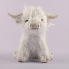 Highland Cow Plush Toy Soft Stuffed Animal Cow Plushie Baby Toys