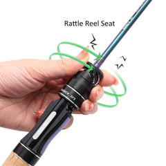 Ultralight Trout Fishing Rod Carbon Fiber Spinning Casting Rod For Crappie
