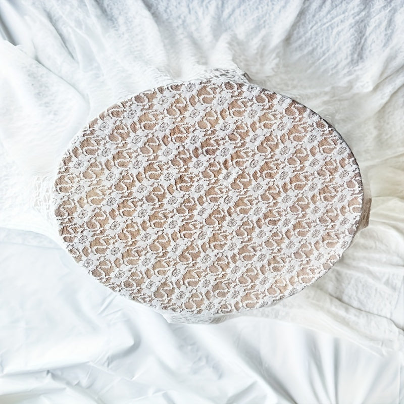 Plum Blossom Daisy Water Soluble Lace Fabric