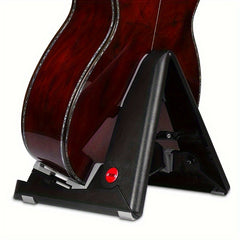 ABS Guitar Stand Movable Adjustment Arm Universal A-shaped Folding