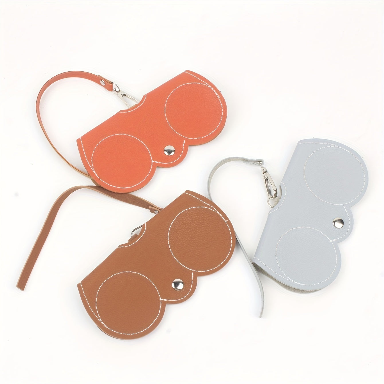 PU Leather Sunglasses Bag Solid Cover Travel Eyewear Case