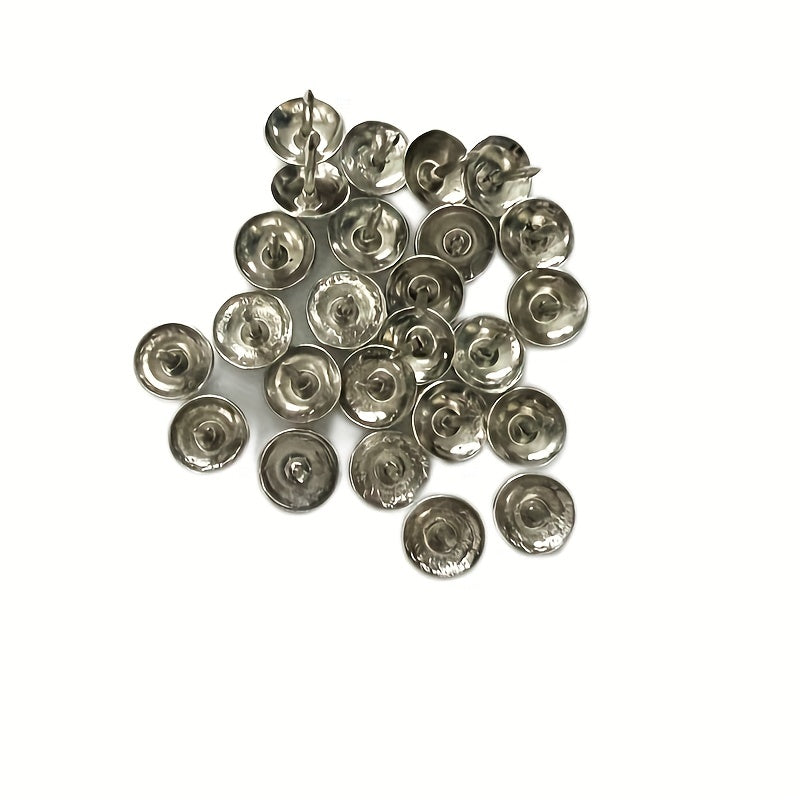 300pcs Silvery Bronze Thumb Tacks with Round Head