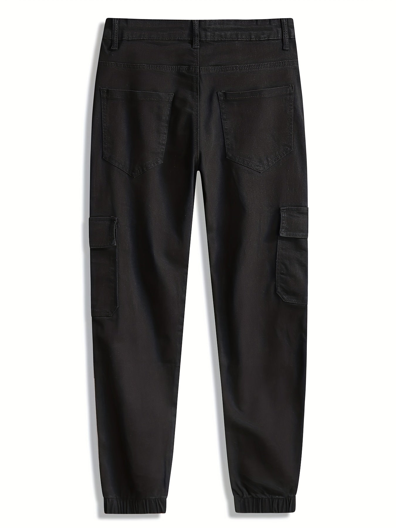 Men's Stretch Cargo Jeans w/ Flap Pocket