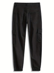 Men's Stretch Cargo Jeans w/ Flap Pocket