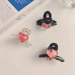 10pcs Heart Princess Claw Clip for Girls