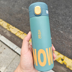 Stainless Steel Insulated Water Bottle 450ml - Thermal Cup Hot & Cold