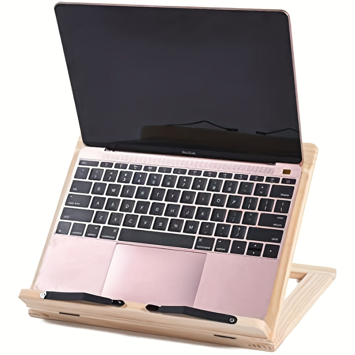 Wooden Four-Speed Adjustable Reading Rack Laptop Holder