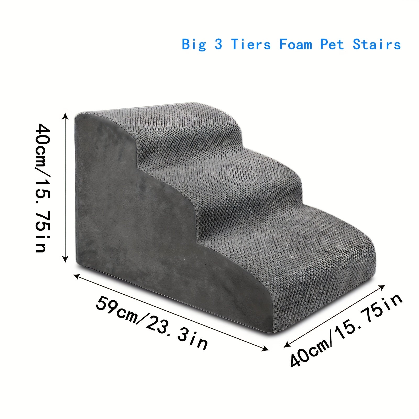 Pet Stairs 3 4 5 Steps Dog Stairs Ramps For Bed Non Slip Pet Steps