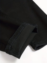 Men's Slim Fit Classic Jeans - Medium Stretch Denim Pants
