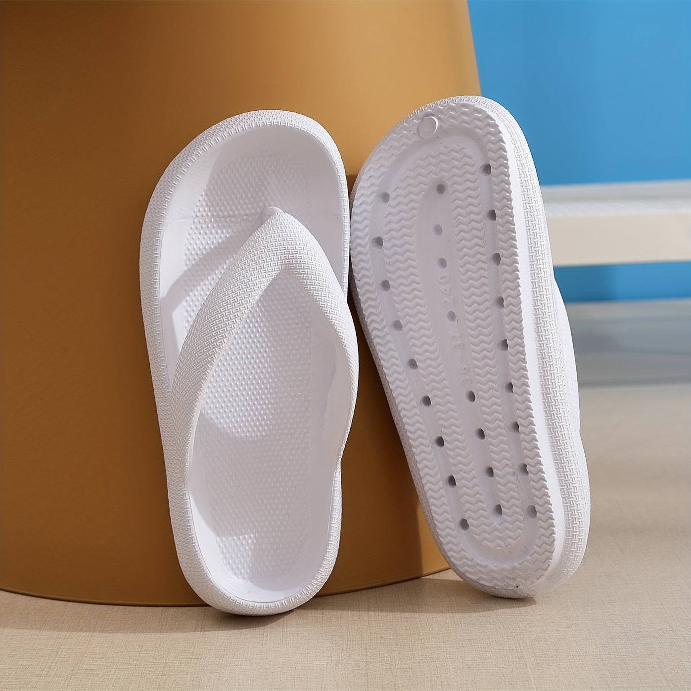 Solid Slippers For Girls Lightweight Open Toe Slippers All Seasons
