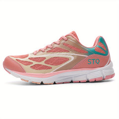 Women's Arch Support Tennis Shoes Lace Up Walking Shoes Non slip Comfort