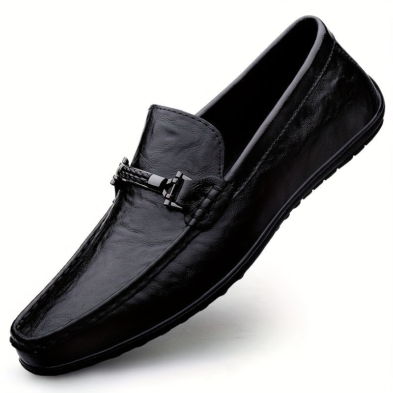 Men's Moc Toe Loafers Non-Slip Shoes