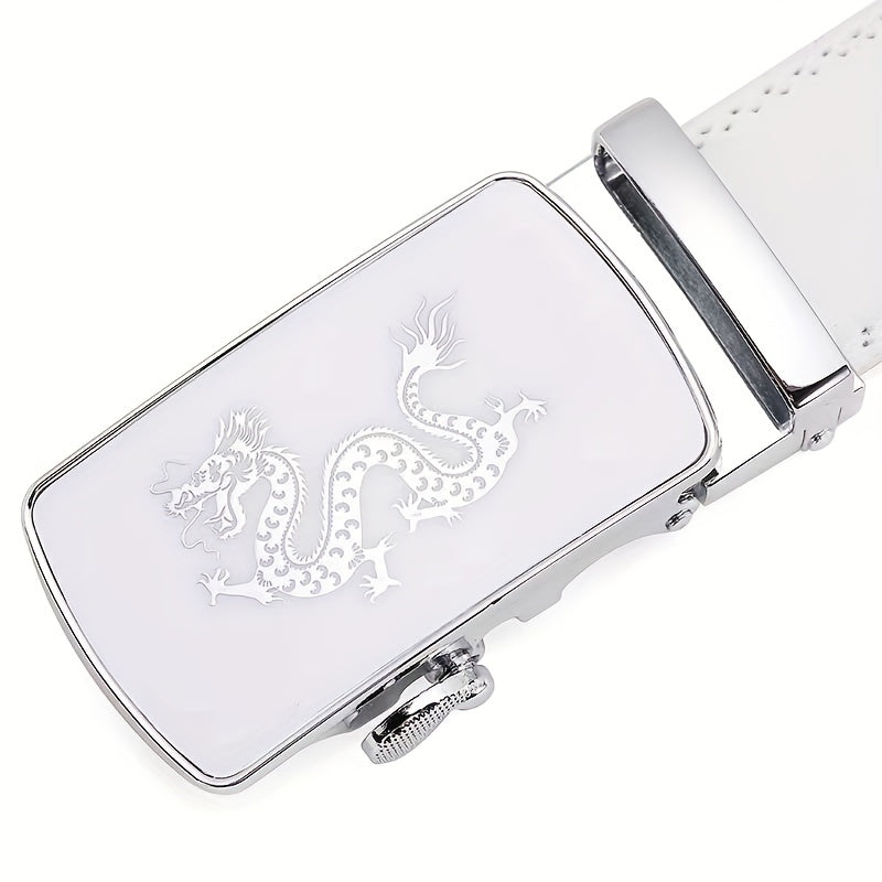 1pc Automatic Buckle Belt For Men