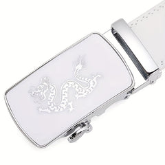 1pc Automatic Buckle Belt For Men