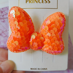 Sequin Bow Hair Clip for Kids