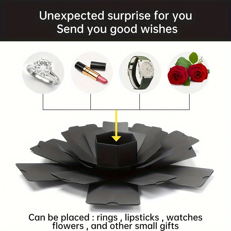1pc Surprise Explosion Box Gift DIY Album for Birthday Anniversary Wedding