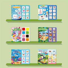 Quiet Book Pre School Learning Activity Sensory Toys Educational Toys