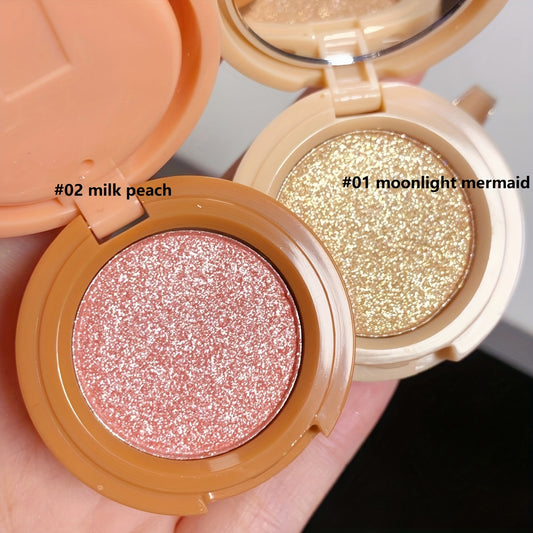 Triple Layer Blush High Gloss Contouring Powder Palette