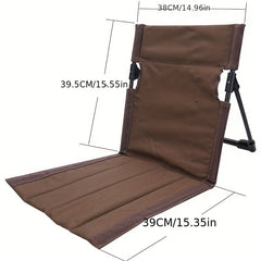 Portable Folding Reclining Chair for Camping Beach Fishing