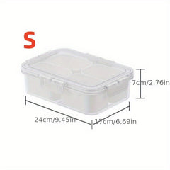 Grid Seasoning Box with Lid for Spice Storage Perfect for Apartments