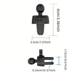 Car Vent Phone Mount Hands-Free Holder for iPhone