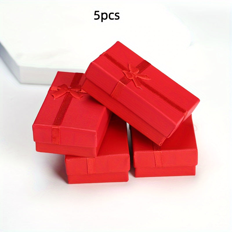 Rectangular Jewelry Box with Lid for Bracelet Ring - Necklace Storage