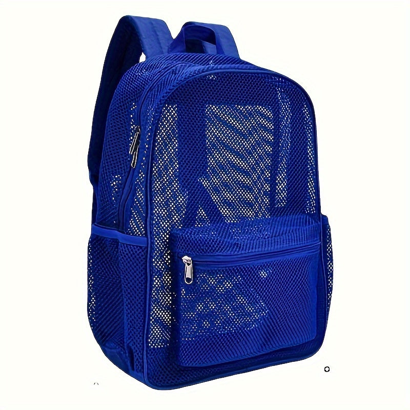 Mesh Backpack For Swimming Travel Beach Sports Bag Men Women