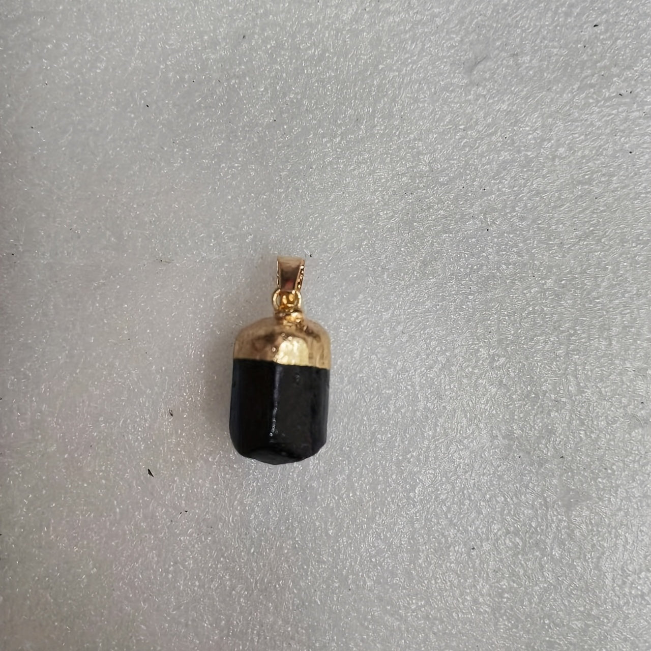 Tourmaline Pendant Natural Crystal Raw Stone Necklace