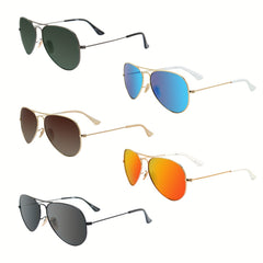 Men's Aviator Sunglasses Polarized UV 400 Eye Protection