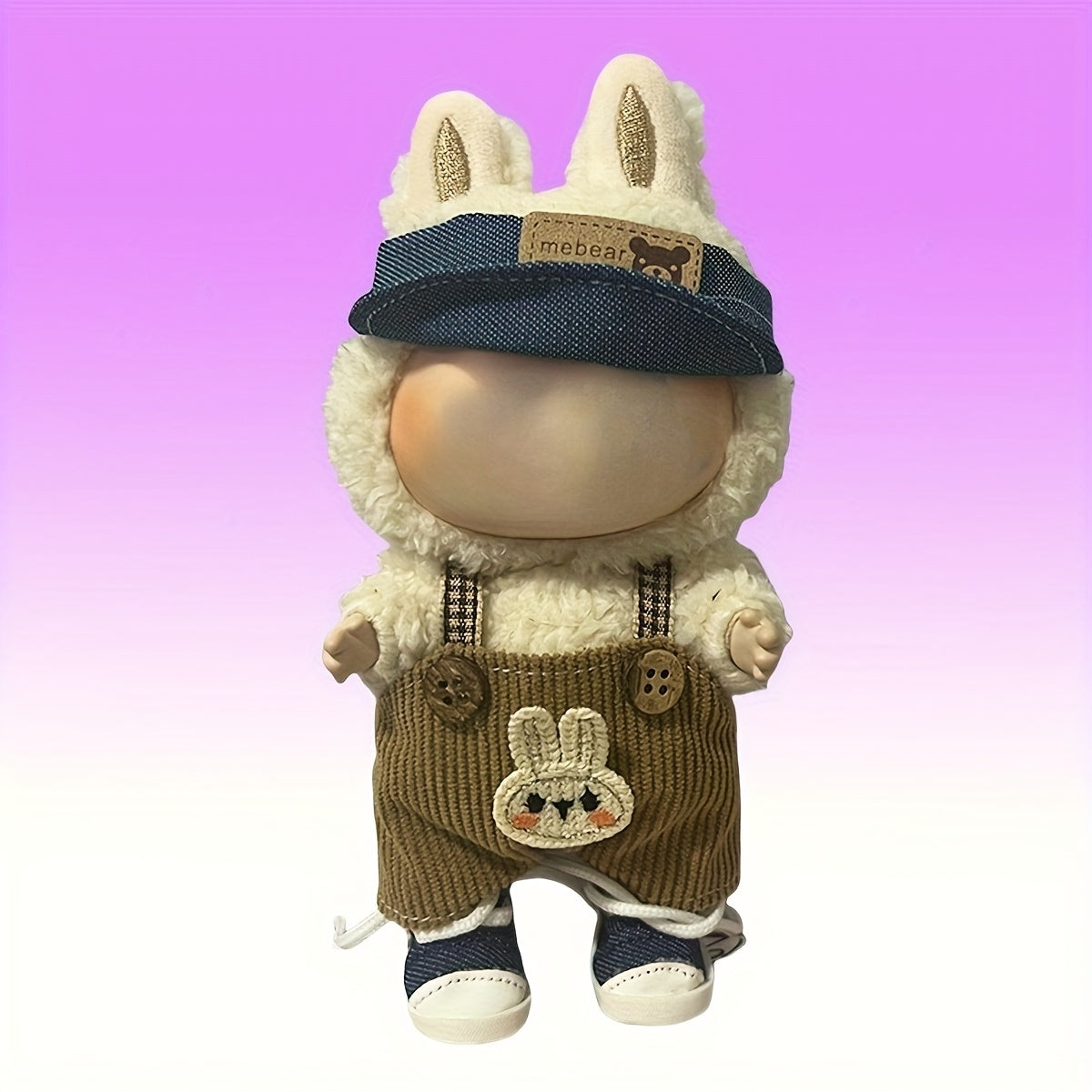LABU Doll Clothing Set, Valentine's Gift, Exclusively Designed, 16-17cm Doll Out