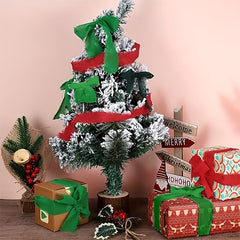 2pcs Christmas Ribbon DIY Christmas Tree Decorations Home Decor