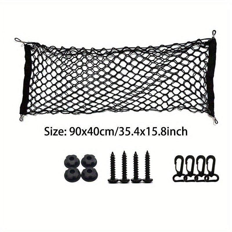 Adjustable Car Trunk Cargo Storage Organizer Net Universal SUV Car Truck