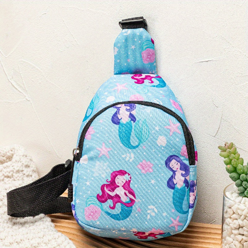Girls Unicorn Crossbody Bag Animal Pattern Shoulder Bag Waist Bag